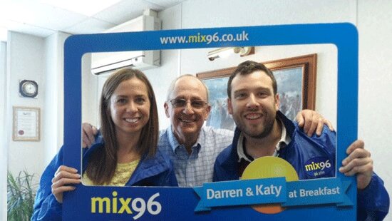 Richard Bull interviewed on Mix 96 Radio