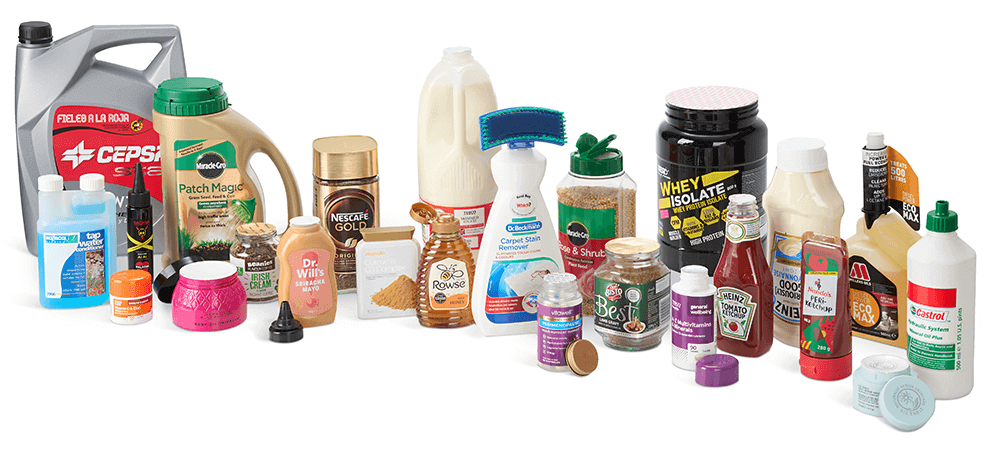 A range of sealed products