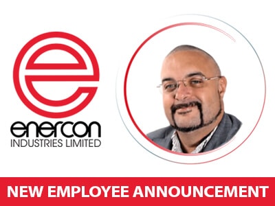 Image of James Smartt announcing his appointed as European Sales Manager at Enercon
