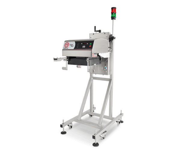 An Enercon induction cap sealer with optional sensors
