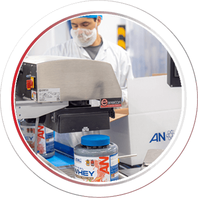 Enercon Induction Sealer in action